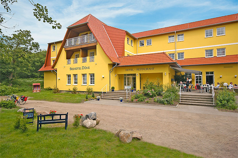 Außenansicht des Seehotels