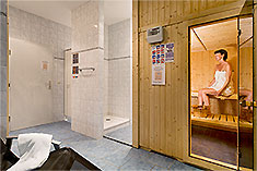 Sauna im Seehotel Düne