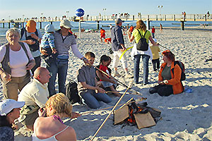 Mittsommernachtsfest in Graal-Müritz an der Seebrücke